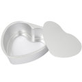 Vendedor de Amazon 6 pulgadas de aluminio anodizado forma de corazón Cheesecake Pan